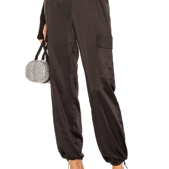 superdown Pants - superdown Black Rita Cargo Pants